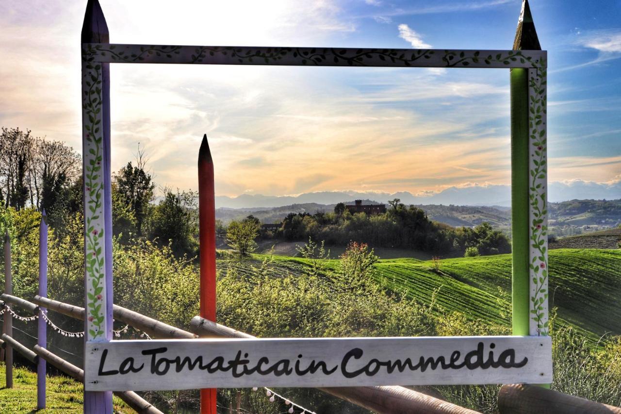 فيلا La Tomatica In Commedia Mongardino المظهر الخارجي الصورة